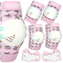 Комплект дитячих роликових ковзанів BERGEN XS рожевий