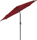 КРАСНЫЙ САДОВЫЙ ЗОНТ ТЕРРАСА 3 М КЛАССИК