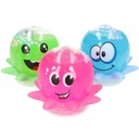 GLUTEK SLIME OŚMIORNICA Z BROKATEM MIX 12SZT