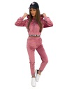 WE325, L/XL, МОДНЫЙ КОМПЛЕКТ ВЕЛЮРОВОГО СПОРТИВНОГО КОМПЛЕКСА