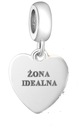 Charms ŻONA IDEALNA Charms Drzewo Charms Serce Zawieszka Srebro próby 925