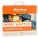 Klocki konstrukcyjne polskie mini wafle konstruktor 140 elementów MARIOINEX Materiał plastik