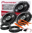 PIONEER ALTAVOCES VW GOLF 4 5 6 PASSAT B5 PARTE DELANTERA PARTE TRASERA 