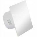 Стеклянный вентилятор с таймером и Hygrostata White Fi 100