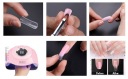 DUAL FORMS для GEL 12pcs pouch STILETTO