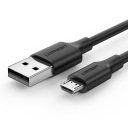 Кабель Ugreen Micro USB-USB Quick QC 3.0 2.4A 50см 0.5м