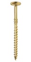Плоские шурупы для дерева с головкой TORX Klimas WKCP 8x220, 50 шт.