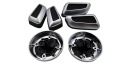 DÉCORATIF REVÊTEMENTS SUR BOUTONS COMMANDE SIÈGES AUDI A3 14-2015 A4 09-2015photo 6