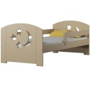 Кровать деревянная детская MOLI 190х80 с узором