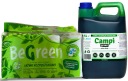 CAMPI GREEN 5Л+БУМАГОМОЕЧНАЯ МАШИНА ДЛЯ ТУРИСТИЧЕСКИХ ТУАЛЕТОВ