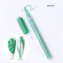 Ручки акриловые для дизайна ногтей ЗЕЛЕНЫЕ
