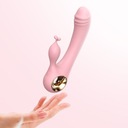 ВИБРАТОР 2IN1 BUNNY ДЛЯ ЖЕНЩИН G-SPOT МОЩНЫЙ ДВУХМОТОРНЫЙ ИНТЕНСИВНЫЙ МАССАЖЕР