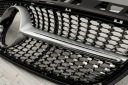 MERCEDES A-CLASS W176 2012-2015 РЕШІТКА DIAMOND СРІБНИЙ  (18482696830) фото min 8