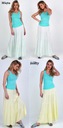 Zwiewna długa spódnica na lato hiszpanka KOLORY Kolor wielokolorowy