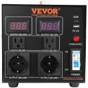 VEVOR ПЕРЕТВОРЮВАЧ NAPIEC ТРАНСФОРМАТОР NAPIEC Z 6 GNIAZD 1000W 110/220V  (14949538549) фото min 7