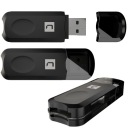 NATEC MINI ANT 3 SDHC MMC M2 MICRO SD USB 2.0 КАРТРИДЕР ЧЕРНЫЙ