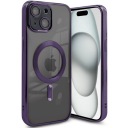КЕЙС МАГНИТНЫЙ БЛЕСК + СТЕКЛО 9Н для IPHONE 15