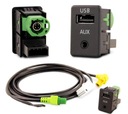Разъем USB + AUX с кабелями для VW Passat B6 B7 RCD310 RCD510 Golf MK5 MK6