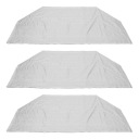 3 VNT WHITE COVER NA BICYCLE WIELOPOJAZDOWY DO PROTECTION PERID DESZCZEM I SLONCEM  photo 6