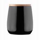 VATTAKORONG RENDSZEREZŐ KOZMETIKAI PEHELY DOBOZ FEKETE KERÁMIA Márka Kadax