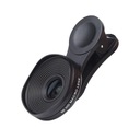 Phone Macros Lens Универсальный, компактный, черный зажим для объектива