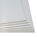 белый формат HDF 3мм А4 для лазера