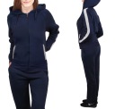 Теплый спортивный костюм ЖЕНСКИЙ, спортивный костюм PLUS SIZE 943 темно-синий 40/42