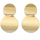 СЕРЬГИ-КОЛЬЦА С ЗОЛОТЫМИ КАПЛЯМИ, БОЛЬШОЙ