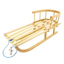 ДЕРЕВЯННЫЕ САНКИ СО СПИНКОЙ ТРАДИЦИОННЫЕ БУКОВЫЕ Сани ДЕТСКИЕ + БЕСПЛАТНО