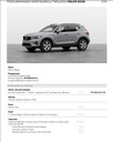 VOLVO XC40 OFERTA SPECJALNA PRODUKCJA 2025R. Kolor Szary