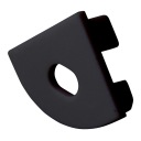 Цоколь представляет собой угловой профиль Master LED с отверстием.