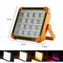 МОЩНАЯ ГАЛОГЕННАЯ ПОРТАТИВНАЯ БОЛЬШАЯ СОЛНЕЧНАЯ РАБОЧАЯ ЛАМПА С 192 СВЕТОДИОДАМИ POWERBANK USB C