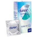 Презервативы DUREX INVISIBLE CLOSE FIT тонкие, плотно прилегающие, 10 шт.