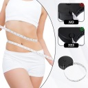 СТРІЧКА MIERNICZA DO ВИМІРУ CIALA 150 CM М'ЯКА ЕРГОНОМІЧНА FITNESS  фото 6