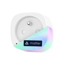 Умная розетка Meross Matter (тип E) Wi-Fi 16 А