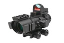 Puškohľad THETA Optics Rhino 4X32 s kolimátorom Micro koľajnica RIS 22mm mil-dot Model THO-10-011608