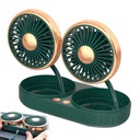 МОЩНЫЙ ДВОЙНОЙ ВЕНТИЛЯТОР, АВТОМОБИЛЬНЫЙ ВЕНТИЛЯТОР USB