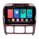 RADIO ANDROID MERCEDES W220 1998-2005 GPS 4/64GB 