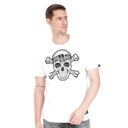 Koszulka Pit Bull Skull Wear Biała L