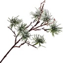 ЕЛЕВАЯ ВЕТКА ЗА СНЕГОМ СВЯТОЕ УКРАШЕНИЕ 42СМ