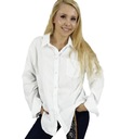 Klasická biela košeľa oversize RENATA uniw