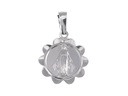 МЕДАЛИТ НЕПОРОЧНОЙ БОЖИЕЙ МАТЕРИ, ДЕКОРАТИВНОЕ СЕРЕБРО