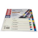 PRZEKŁADKI DO SEGREGATORÓW A4 - MIESIĄCE