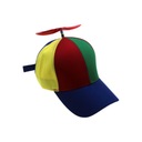 Шляпа с пропеллером, унисекс, подарок, забавная бейсболка для