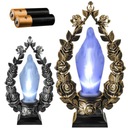 БОЛЬШАЯ СВЕЧА МАРИЯ НА МОГИЛУ РОДИТЕЛЕЙ МОЕГО ПАПА, МАМА, БОЖЬЯ МАТЕРЬ, 36см + БАТАРЕИ