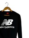 Dámska mikina New Balance čierna veľké logo S Veľkosť S