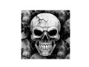 Салфетки Череп Хэллоуин 33см 12 шт.