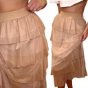 SPÓDNICA DAMSKA SPÓDNICZKA DŁUGA KOBIECA LETNIA ELEGANCKA TIUL KOLORY 1991