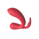 Kissen Acein (Red), diaľkovo ovládaný pančuchový vibrátor Farba červená