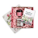 Подарок Eco Box на женский день, натуральная роза